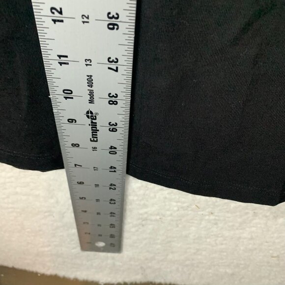 The Territory Ahead Women's Black V-neck Pima Cotton Shift Dress Size‎ L 9186 - Picture 4 of 7